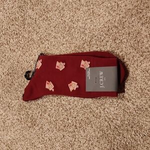 j. crew|holiday socks|one size